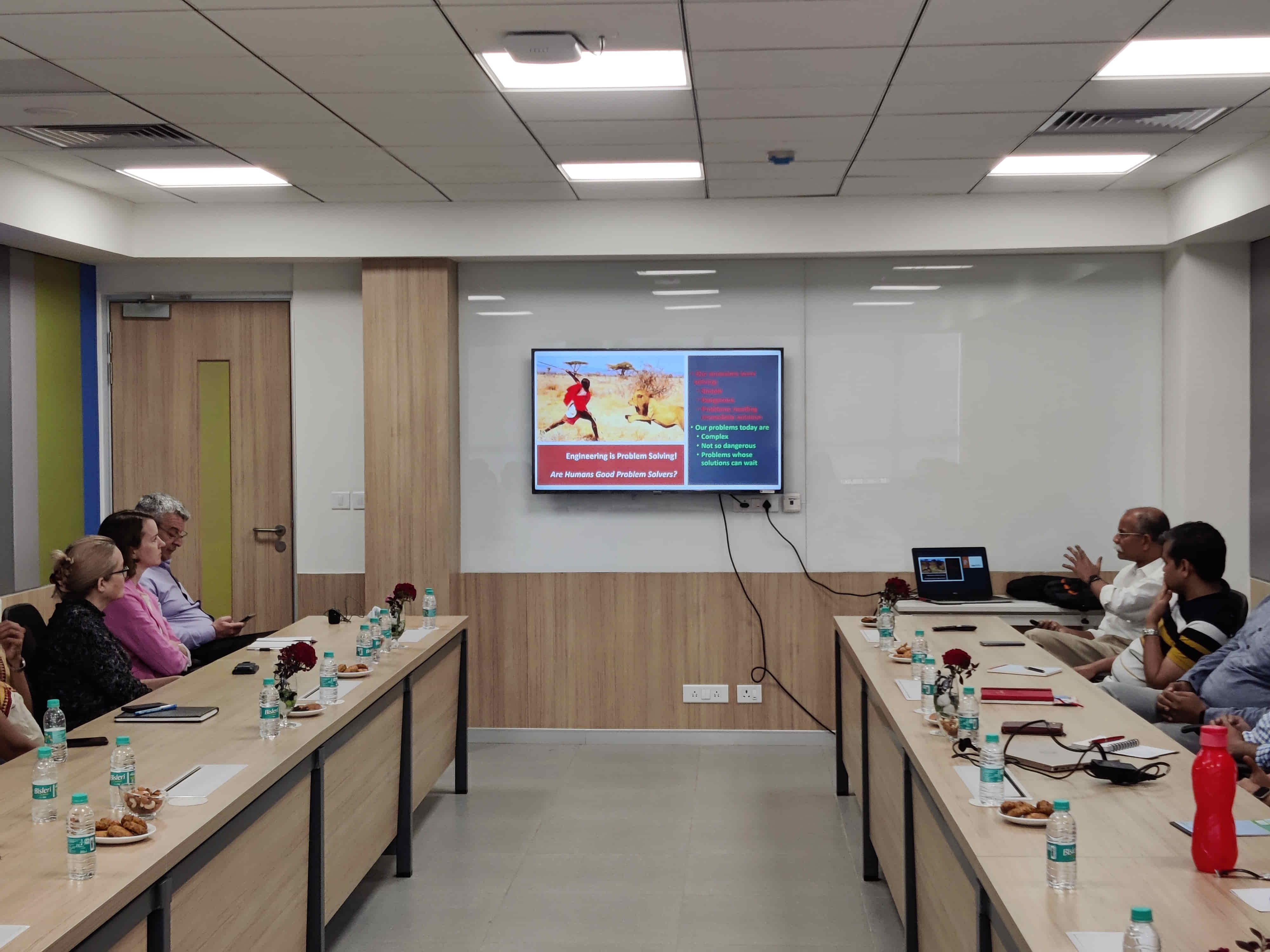 Thapar School of Liberal Arts & Sciences Patiala University Delegation photo 3