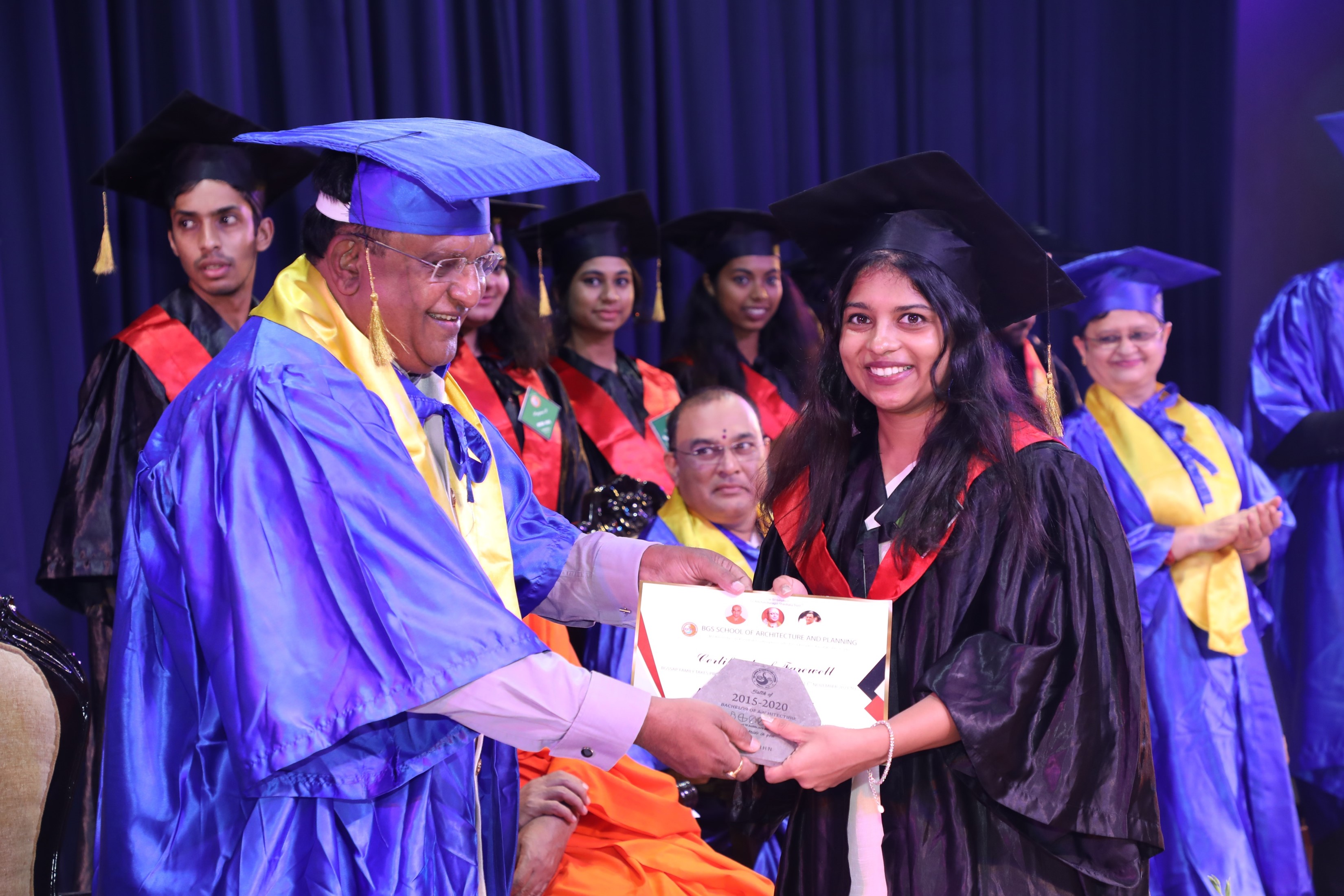 BGS School of Architecture and Planning Bangalore Farewell photo 7