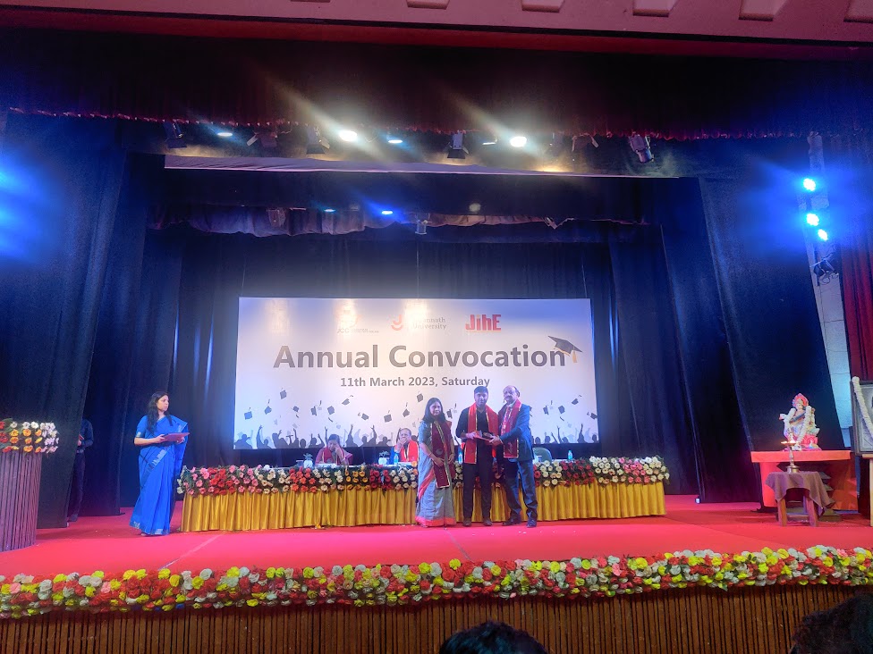 ICRI Sushant University Gurgaon Convocation photo 15
