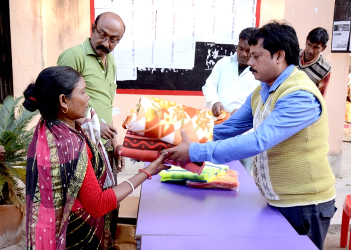 Kingston School of Management and Science Kolkata Winter Wear Distribution photo 5