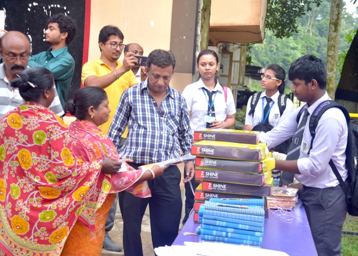 Kingston School of Management and Science Kolkata Winter Wear Distribution photo 7
