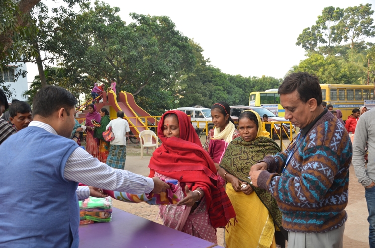 Kingston School of Management and Science Kolkata Winter Wear Distribution photo 16