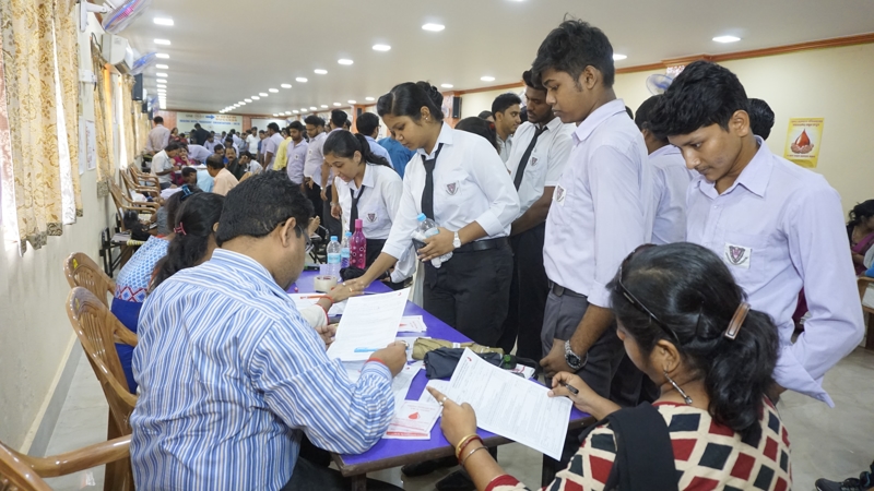 Kingston School of Management and Science Kolkata Blood Donation Camp photo 2