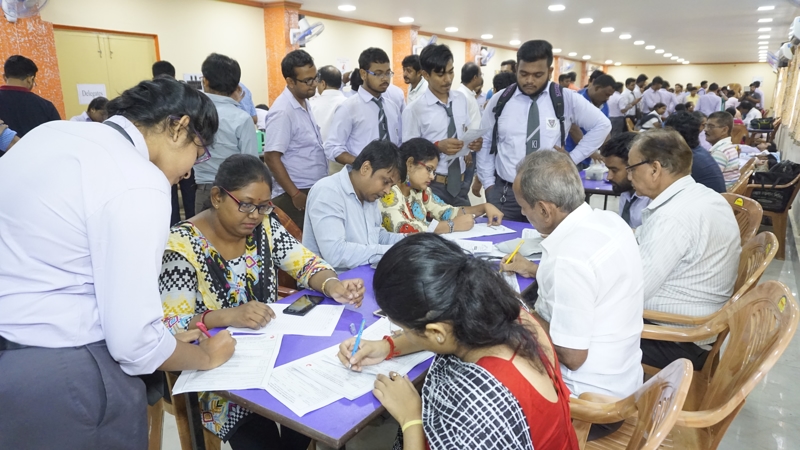 Kingston School of Management and Science Kolkata Blood Donation Camp photo 3