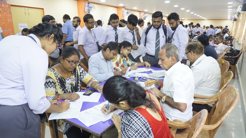 Kingston School of Management and Science Kolkata Blood Donation Camp photo 4