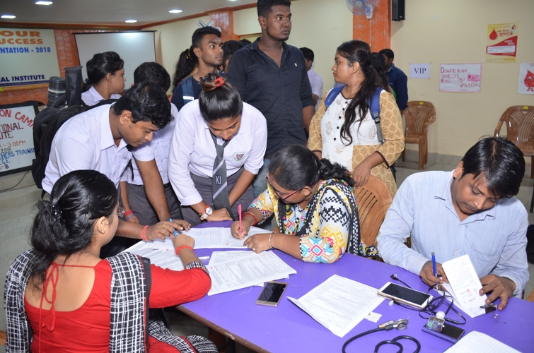 Kingston School of Management and Science Kolkata Blood Donation Camp photo 10
