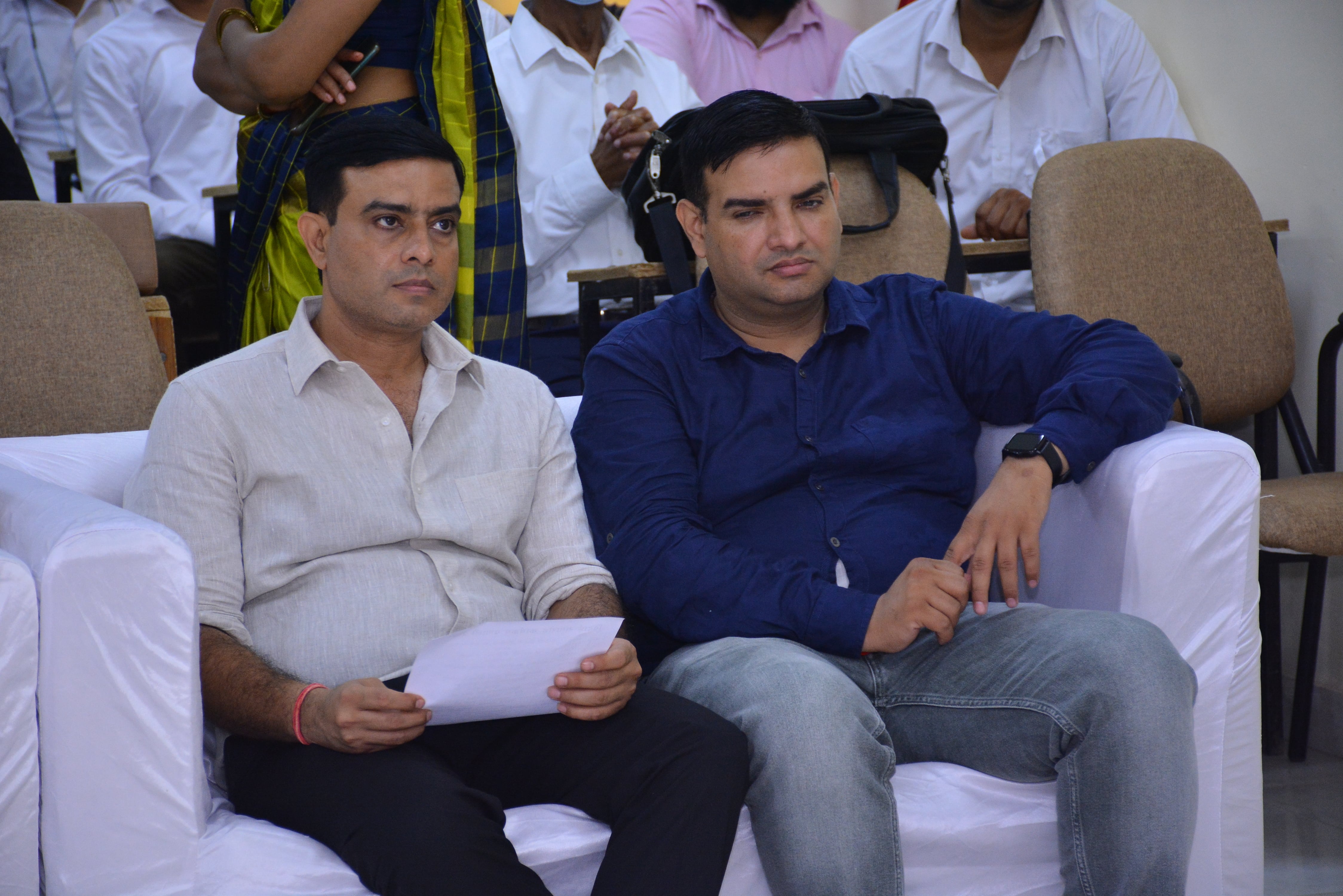 Shri Girraj Maharaj College Mathura Farewell photo 10