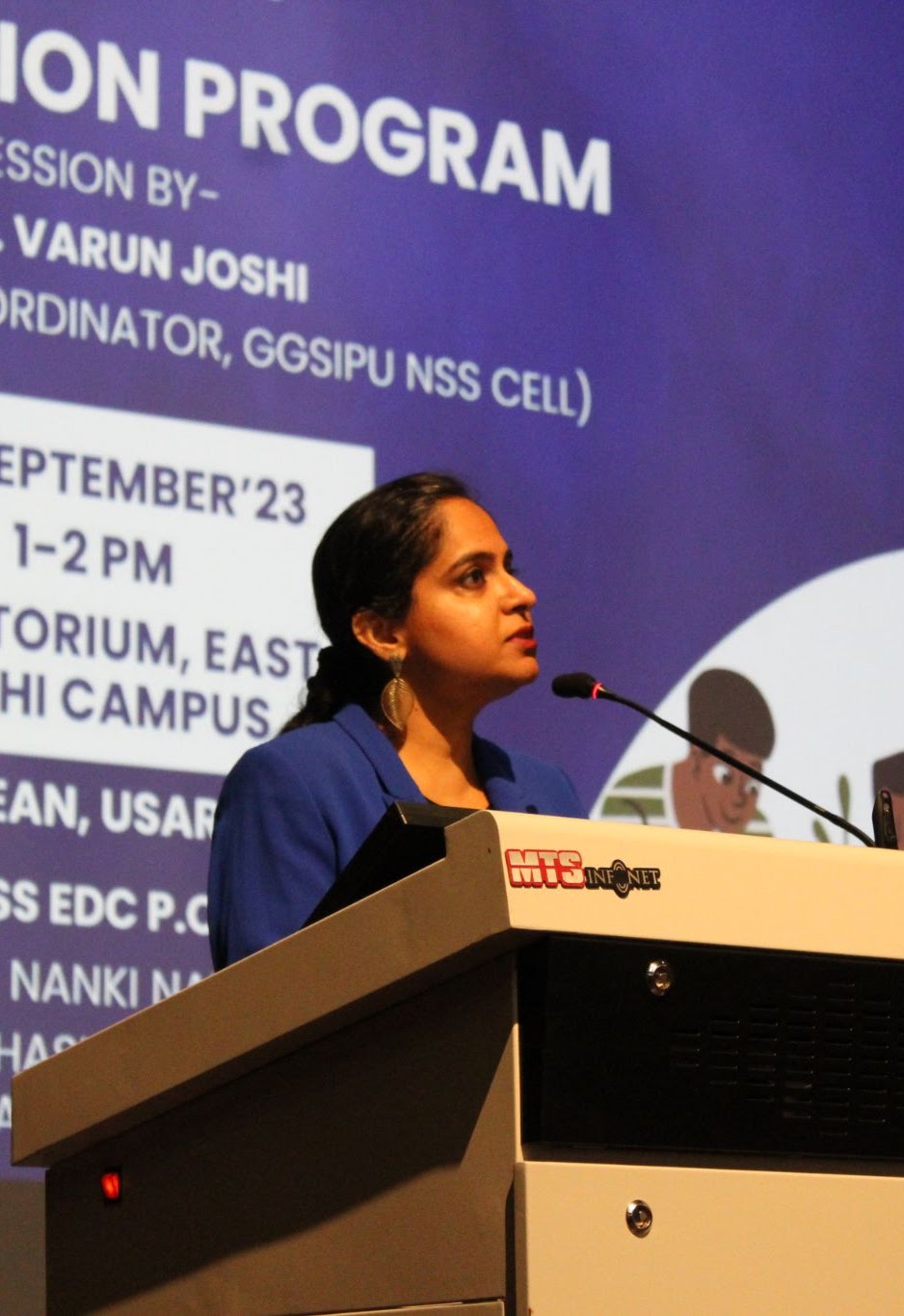 GGSIPU East Delhi Campus National Service Scheme (NSS) Orientation 2023 photo 1