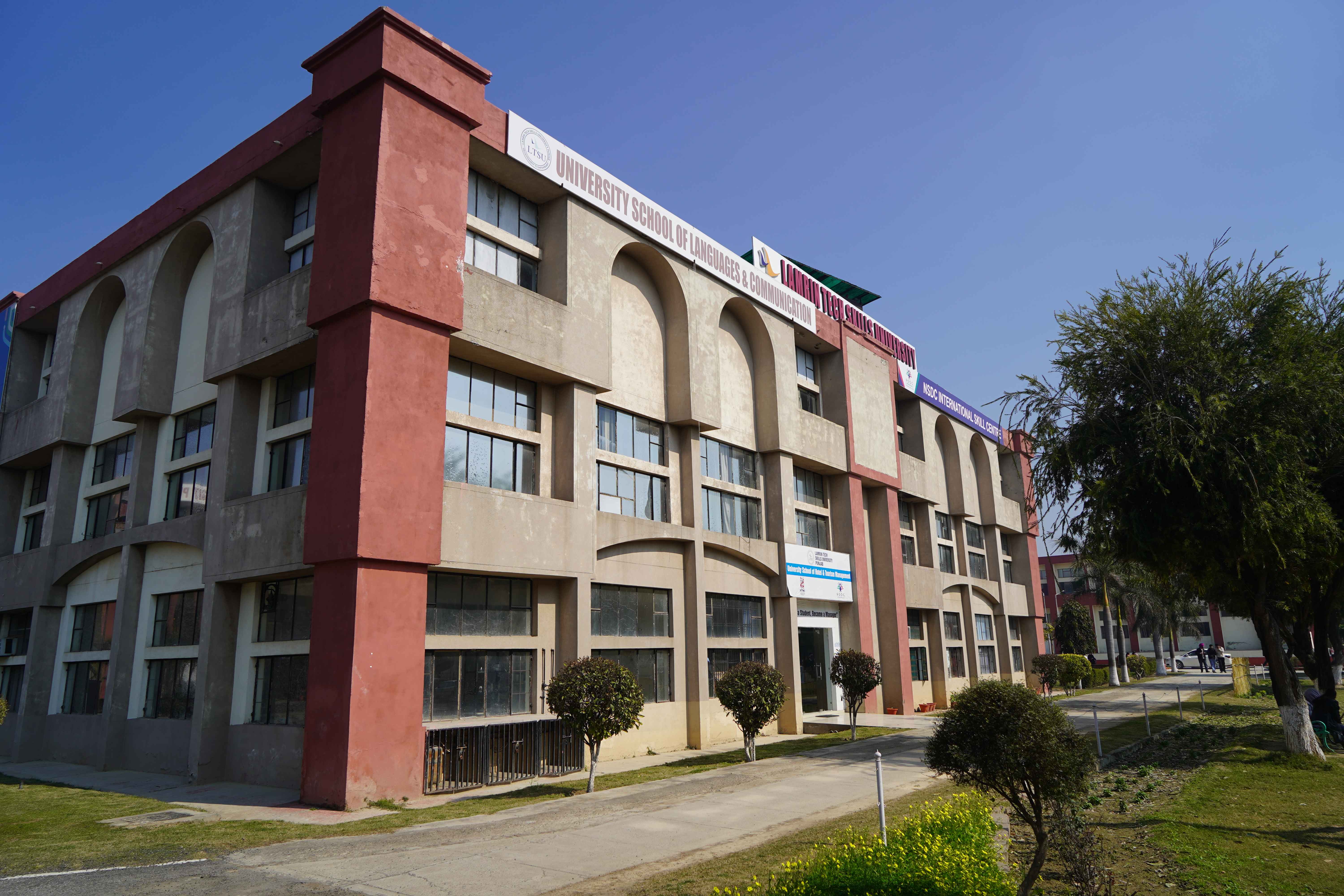 Lamrin tech skills university ropar courses fees admission 2025
