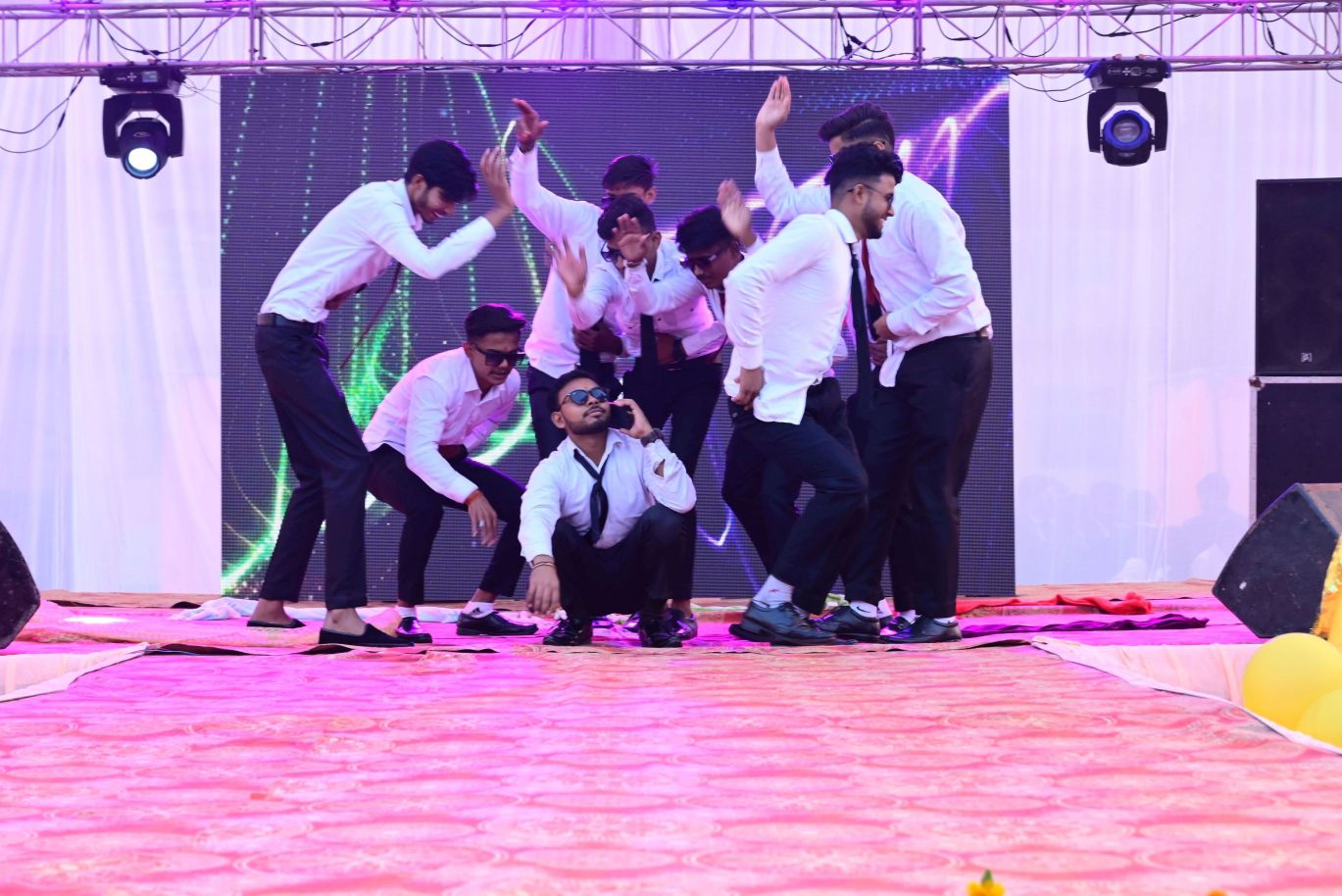 J P Group of Institutions Lucknow Fresher Party photo 4