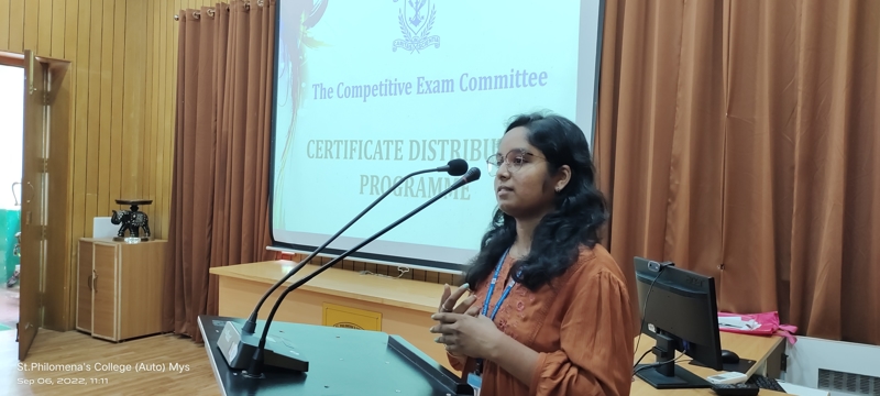 St. Philomena's College Mysore Competitive Exam photo 5