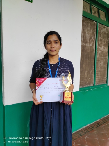St. Philomena's College Mysore Students Achievement photo 11