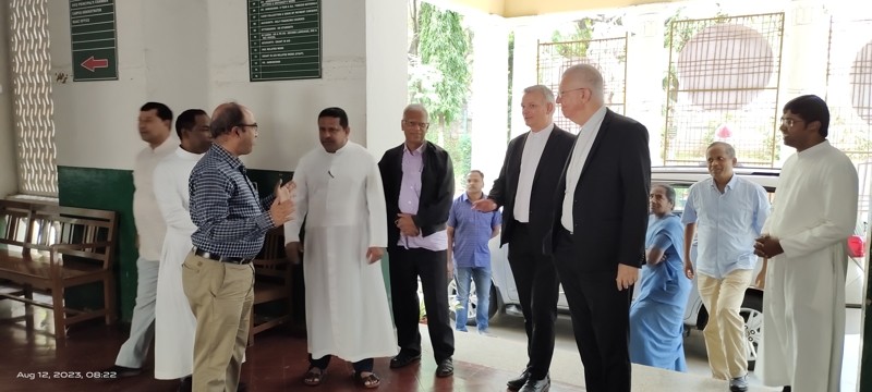 St. Philomena's College Mysore MEP Father Visit photo 1