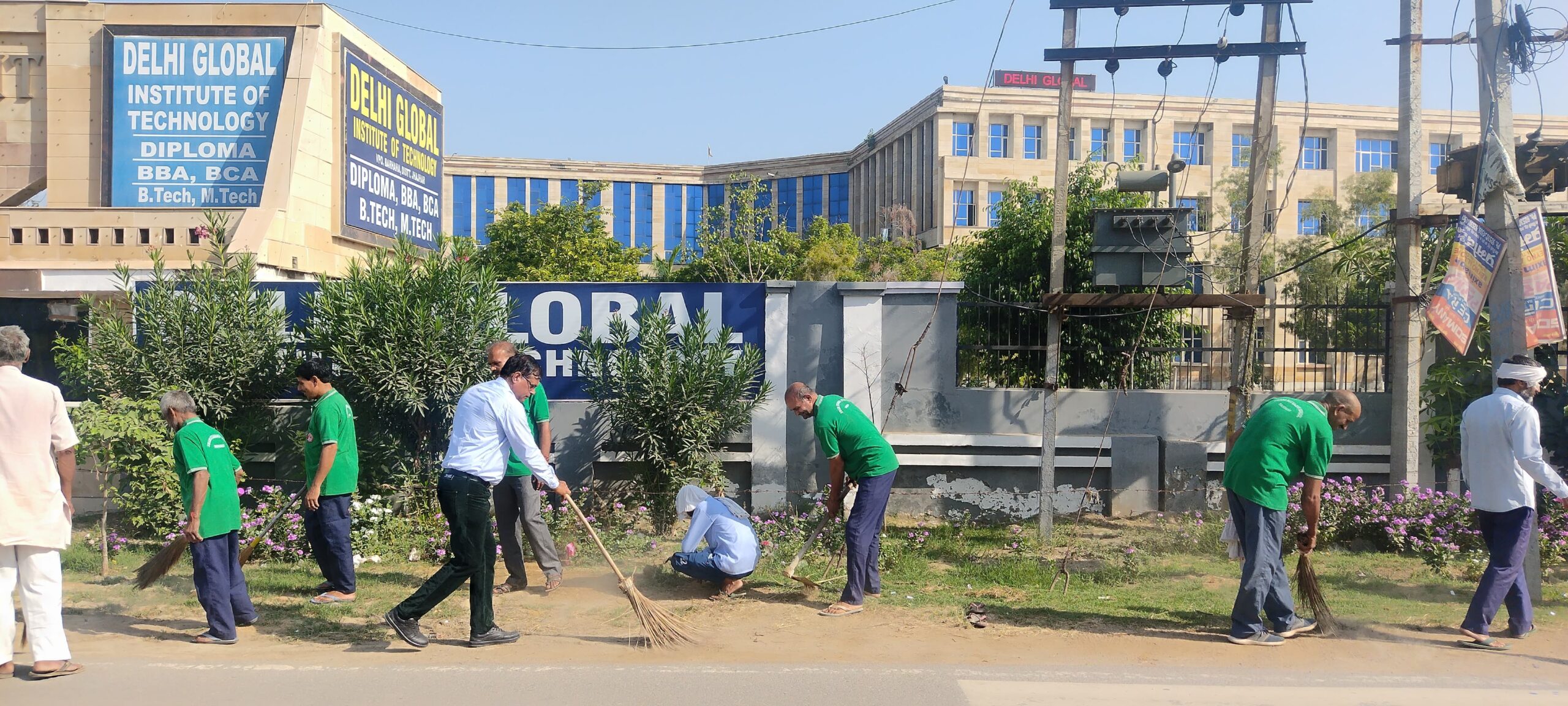 Delhi Global Institute of Technology Jhajjar Swachhata hi sewa event photo 4