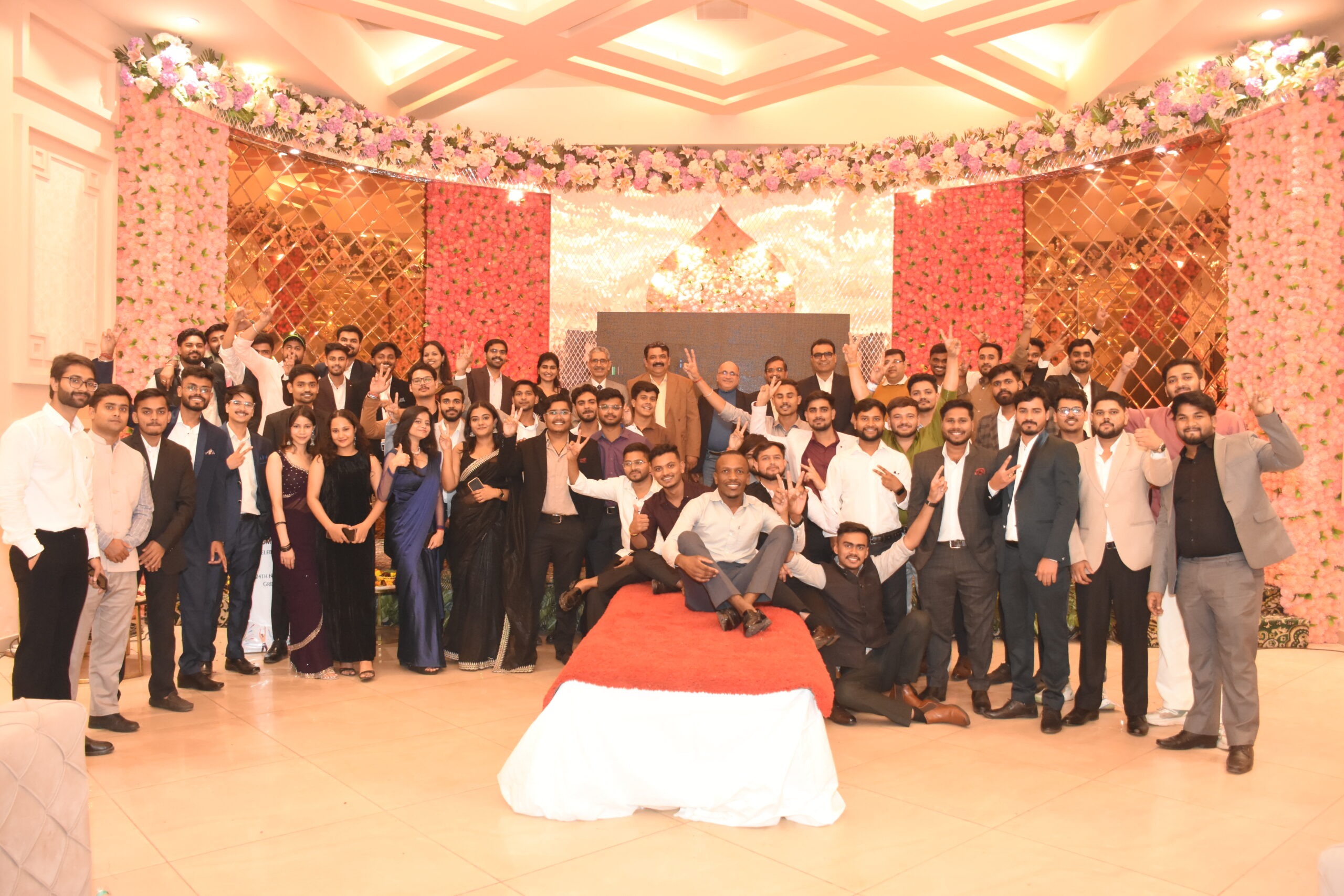 Acharyapuram Agri Business Management School (ABMS) Greater Noida KUTUMB – A beginning Celebration Party photo 11