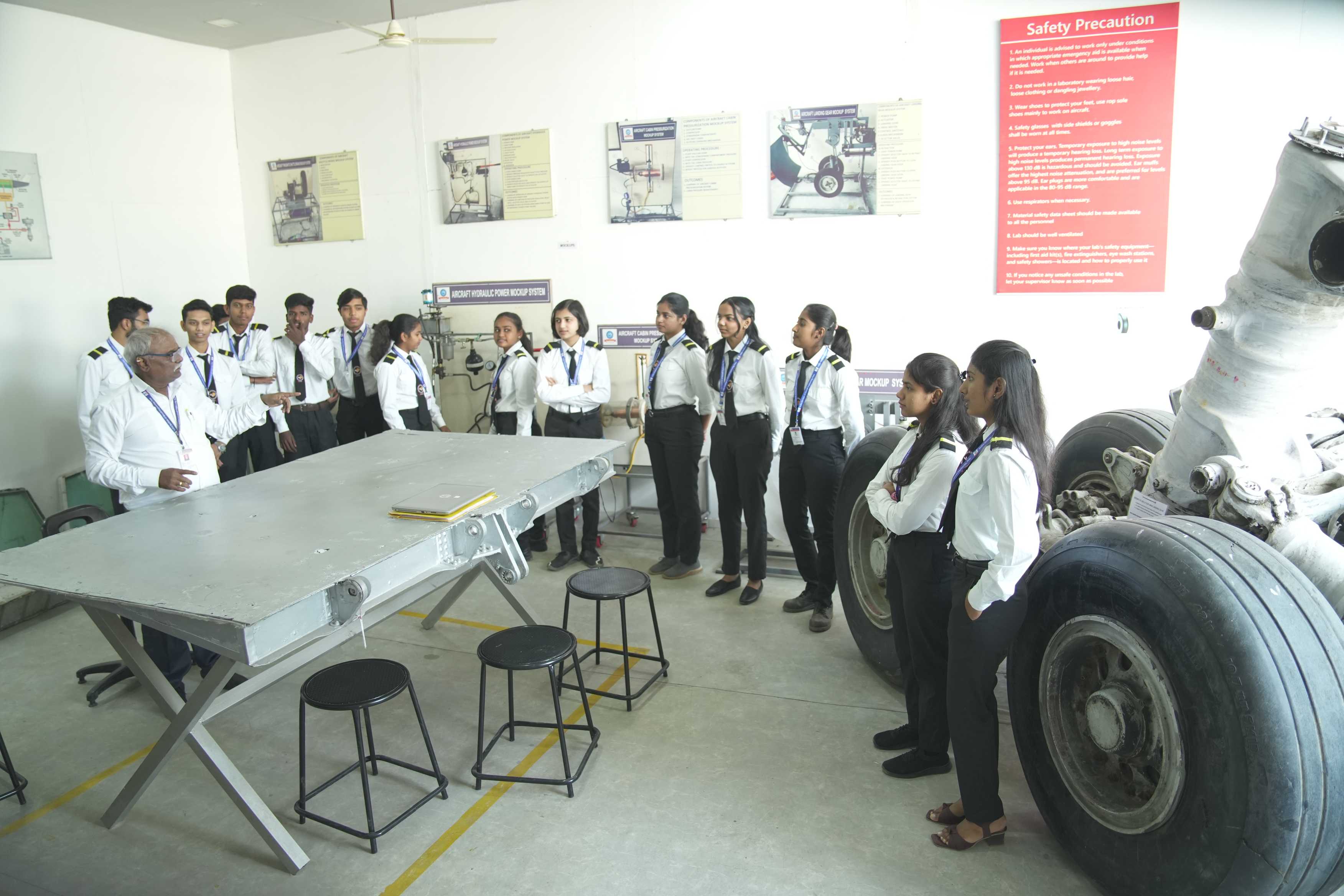 Indira Institute of Aircraft Engineering Airframe lab photo 1
