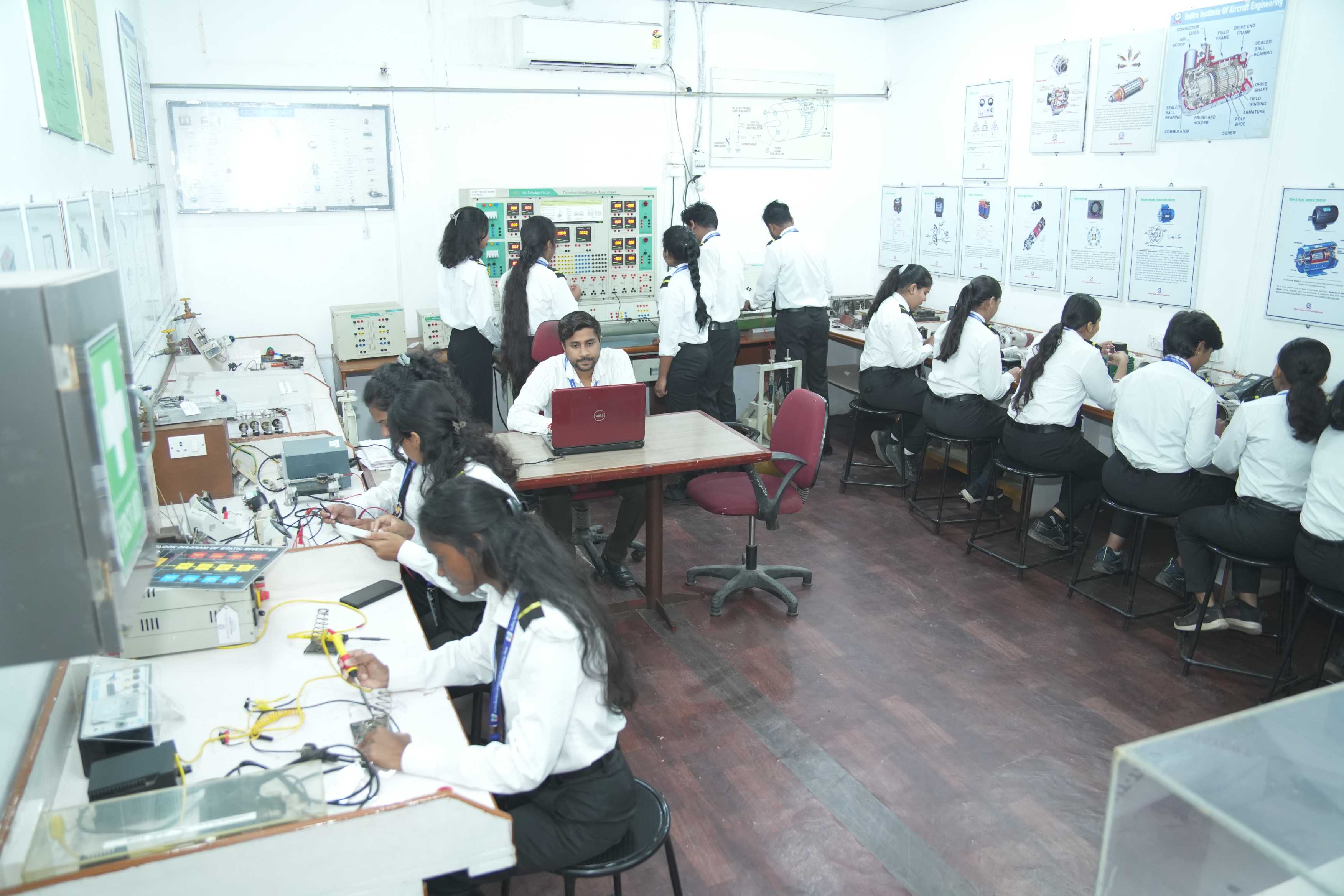 Indira Institute of Aircraft Engineering Electrical lab photo 1
