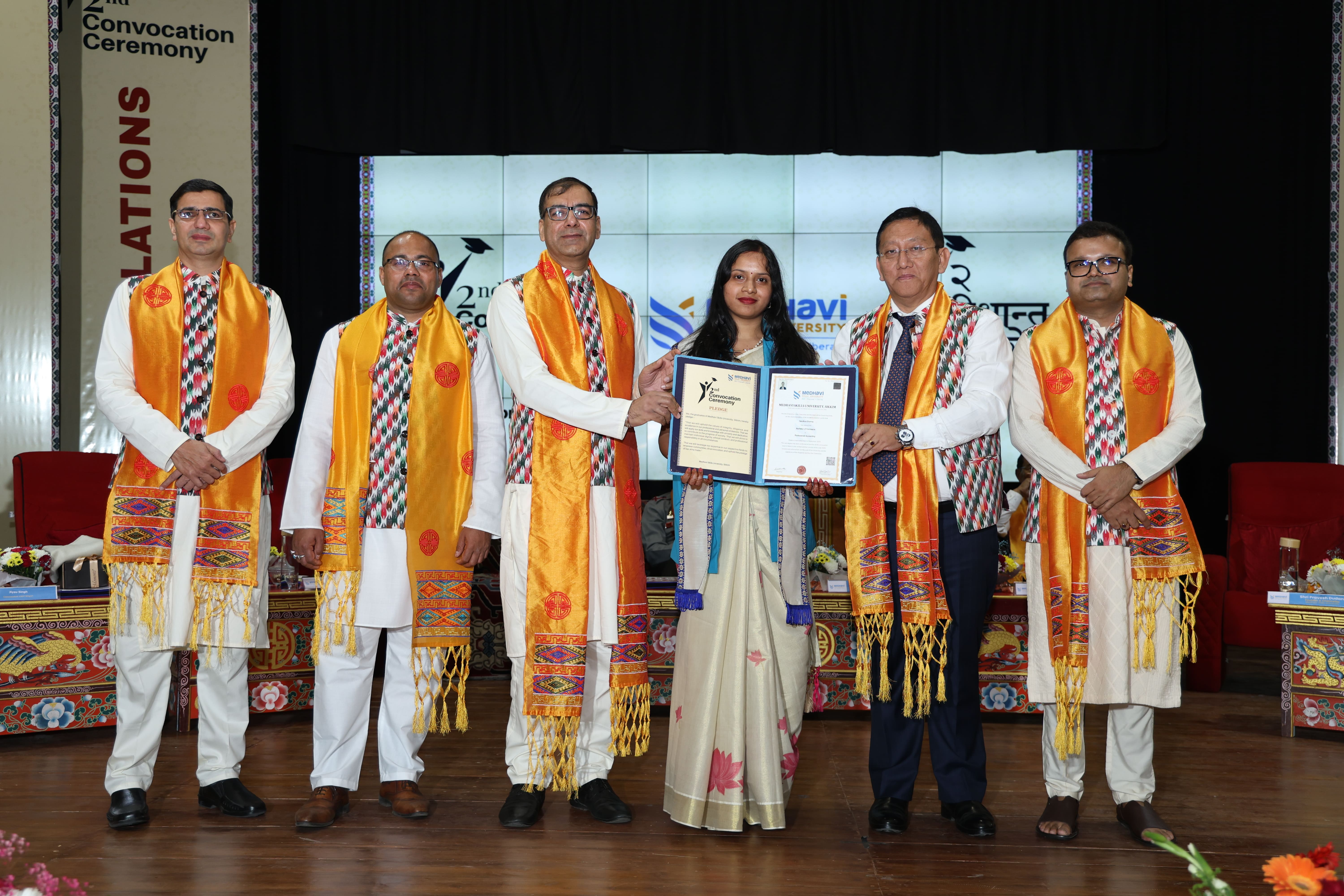 Medhavi Skills University 2nd Convocation photo 19