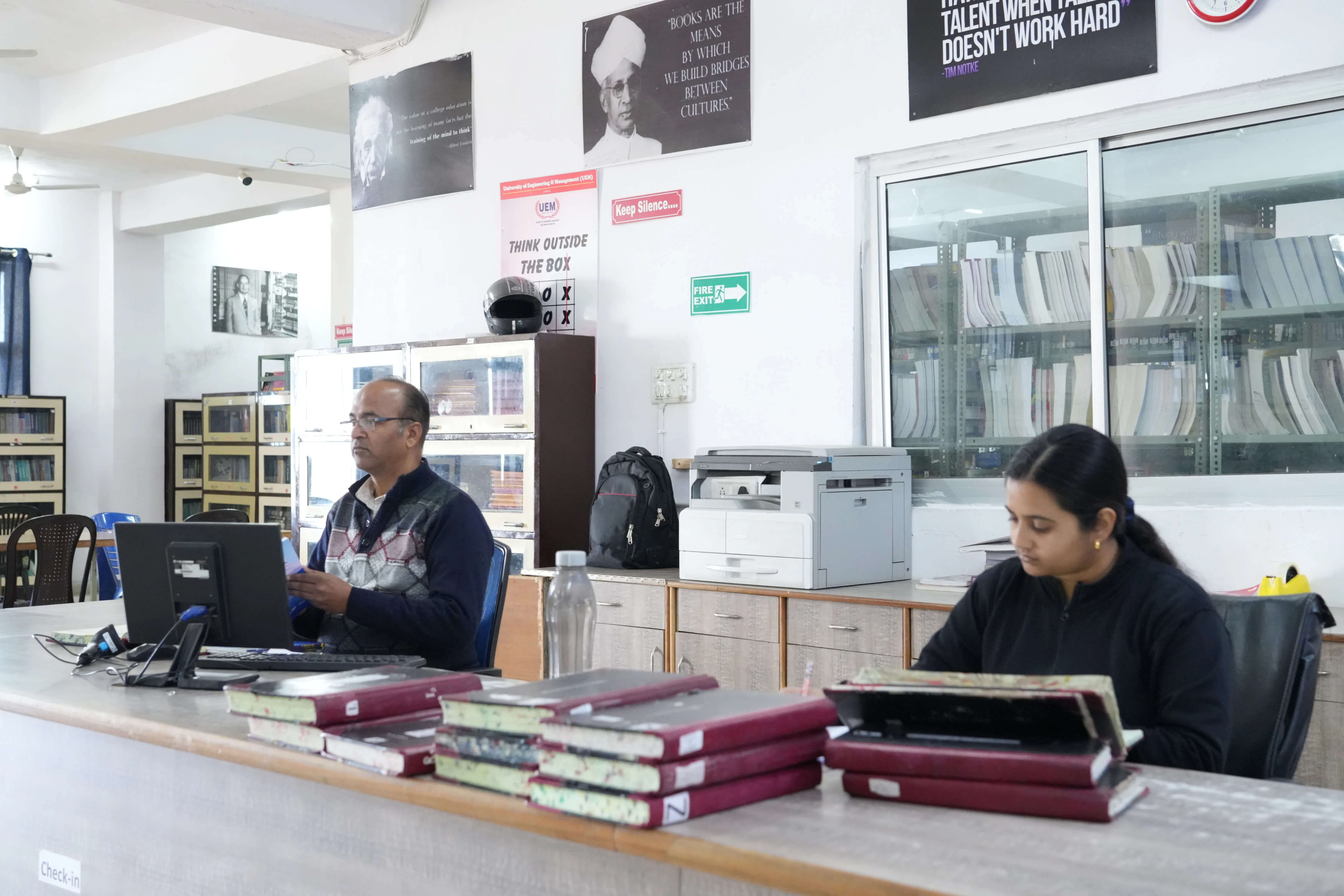 UEM Jaipur Library photo 2