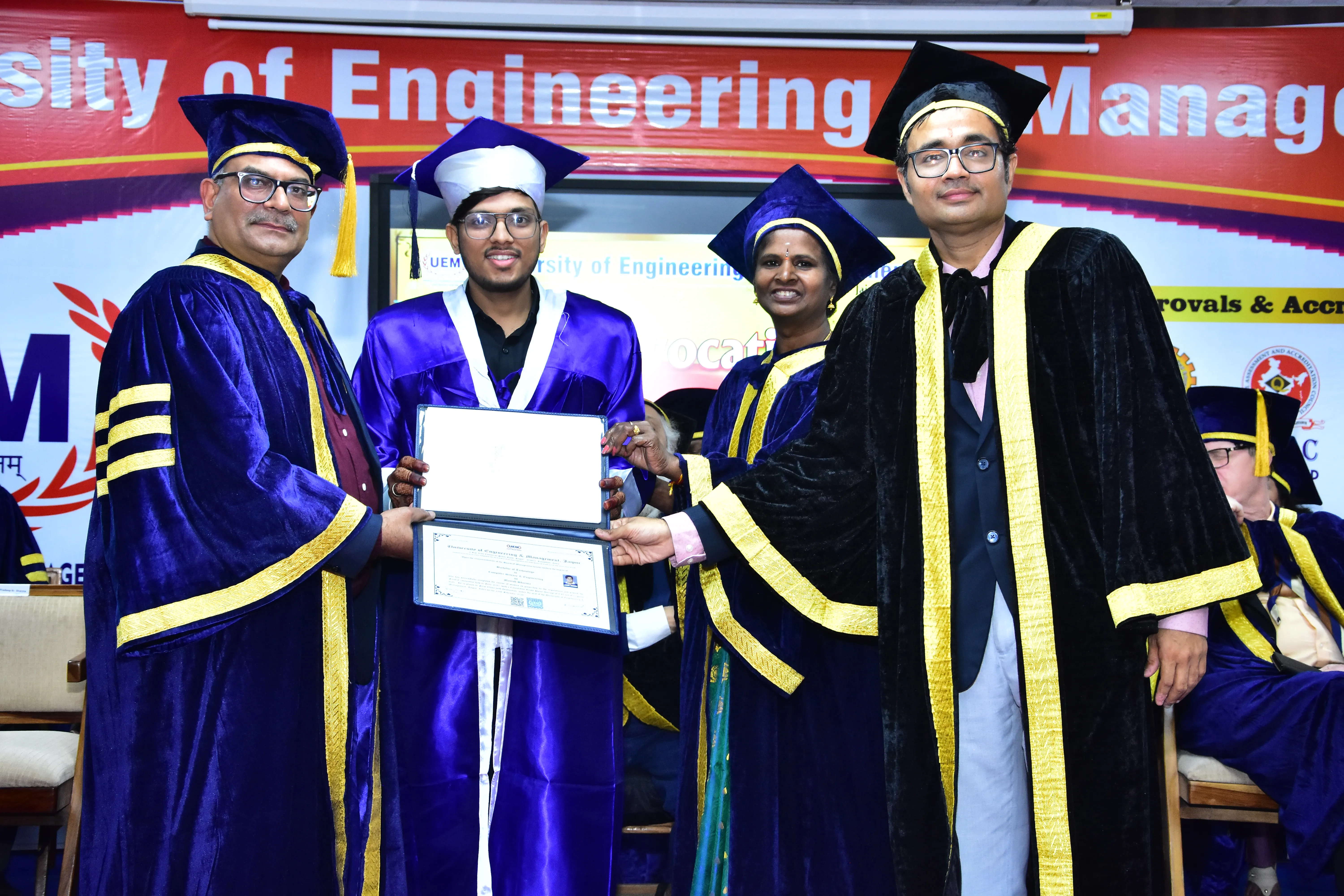 UEM Jaipur Convocation photo 27