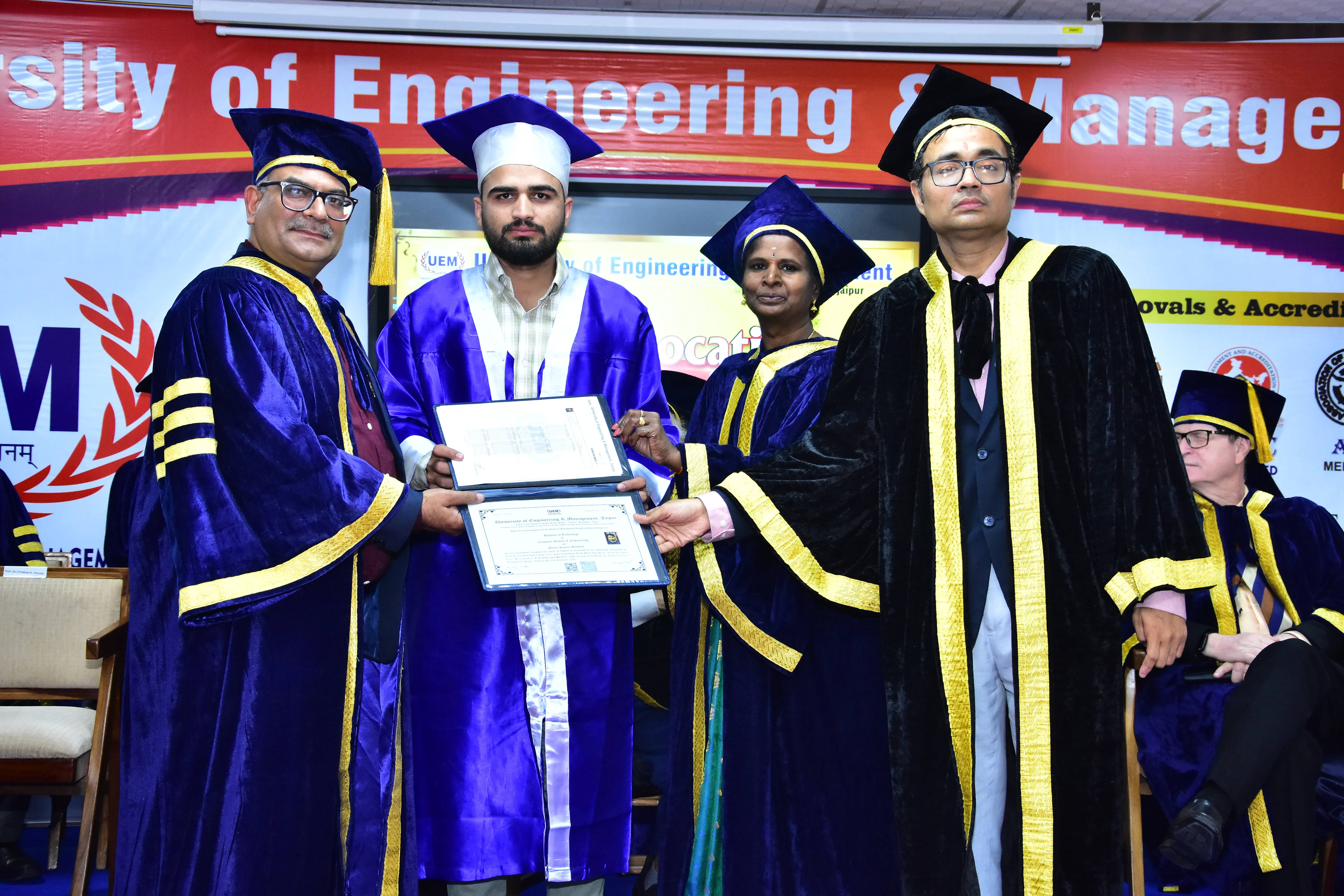 UEM Jaipur Convocation photo 25