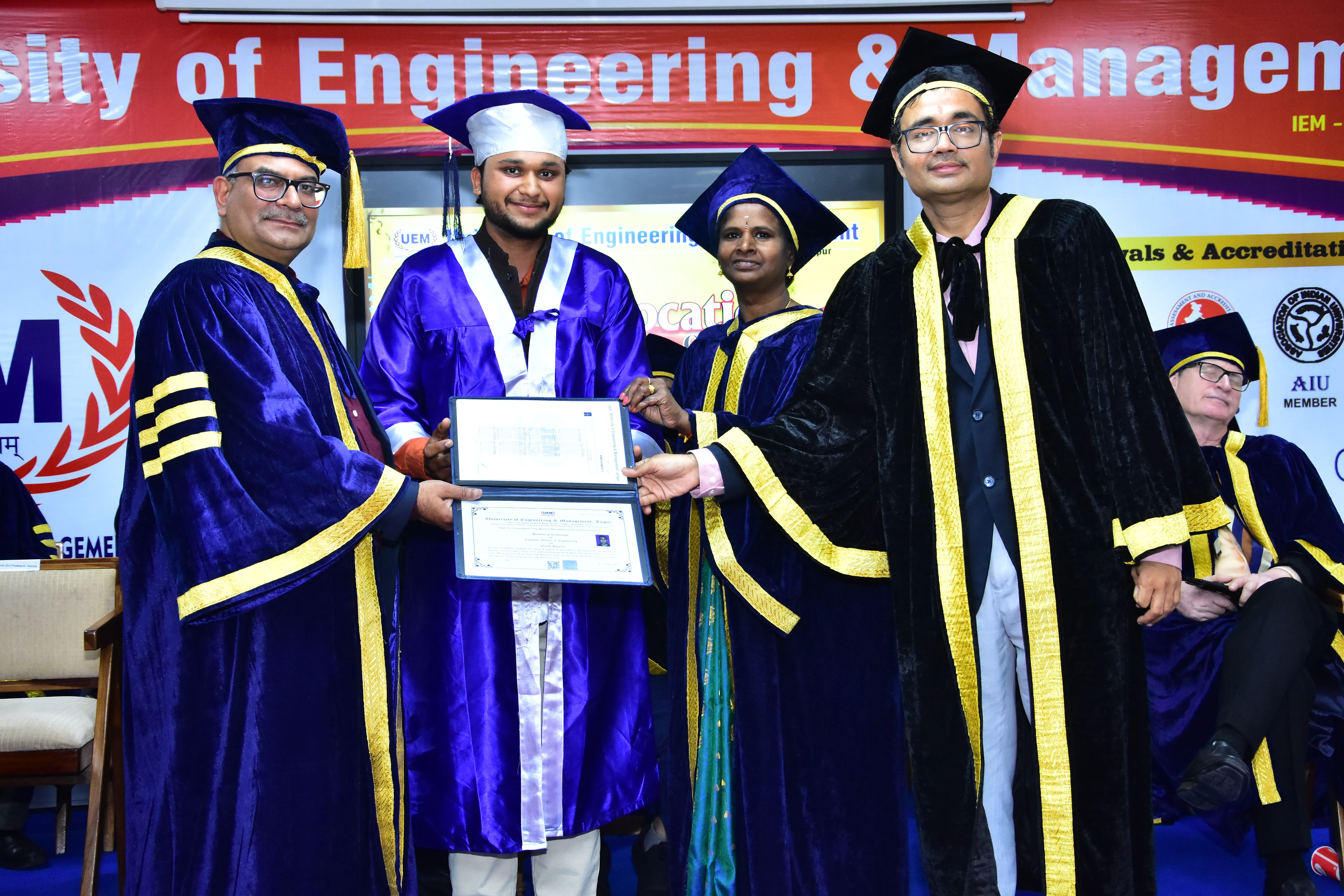 UEM Jaipur Convocation photo 20