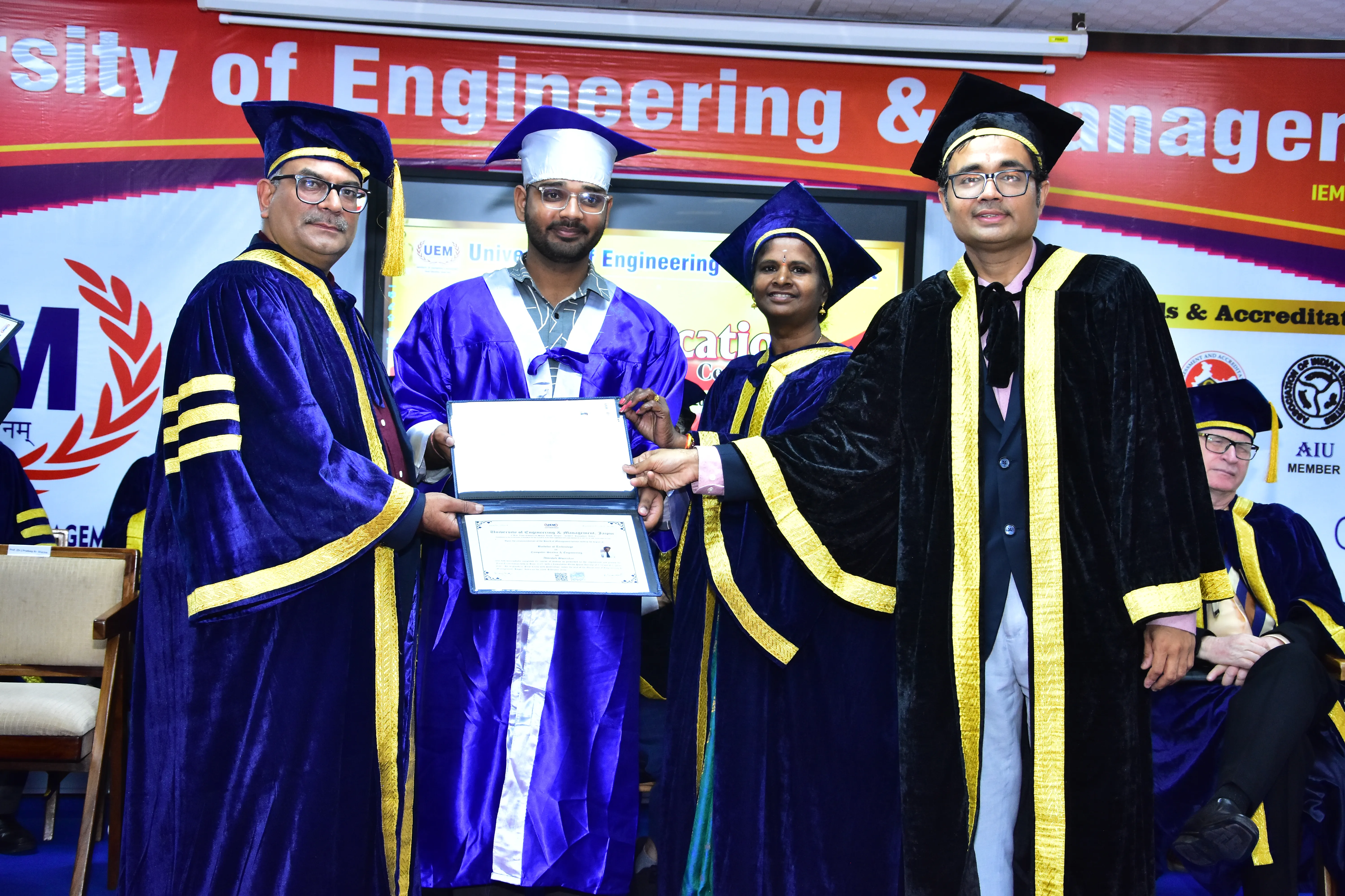 UEM Jaipur Convocation photo 34