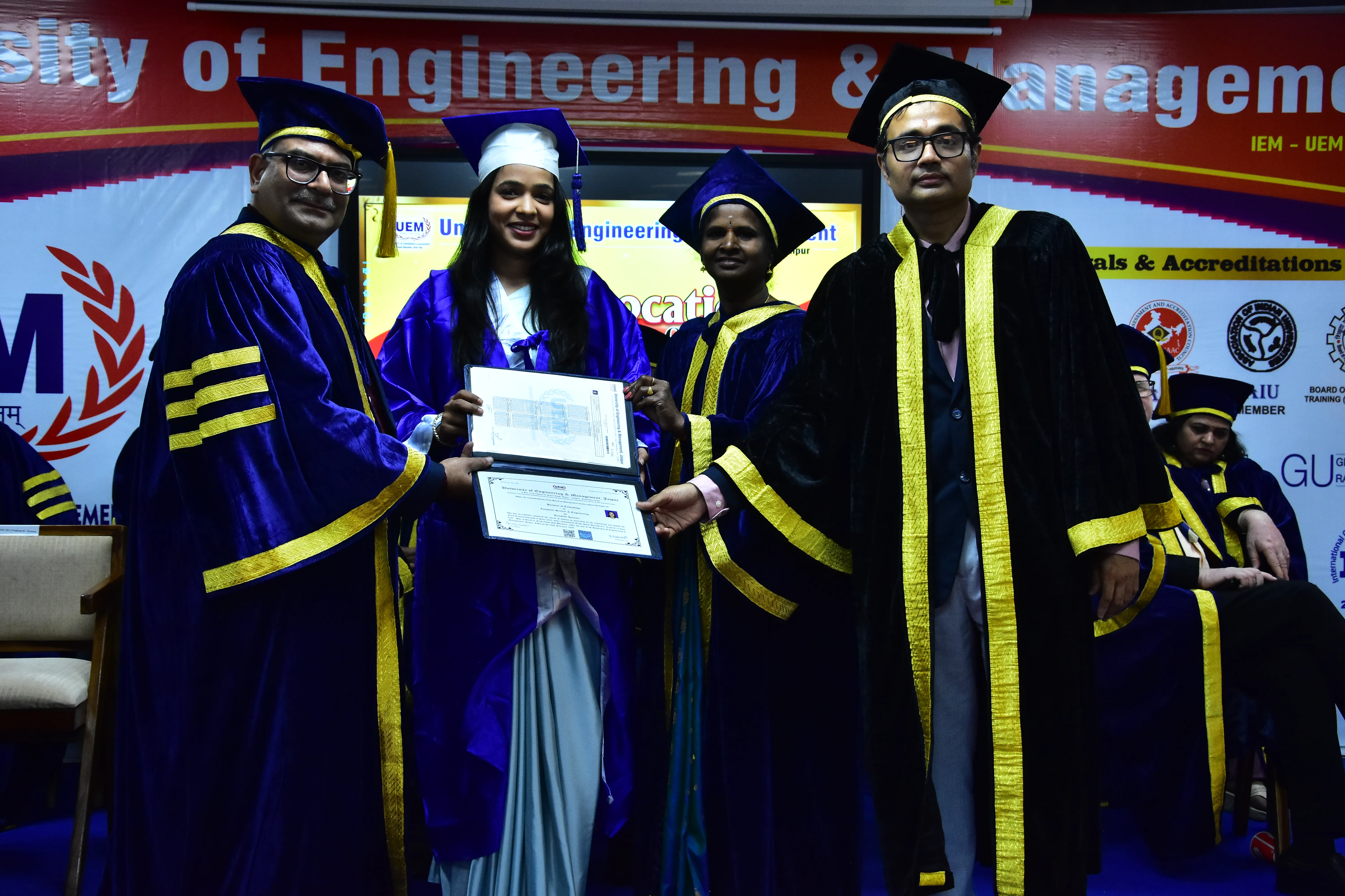 UEM Jaipur Convocation photo 40