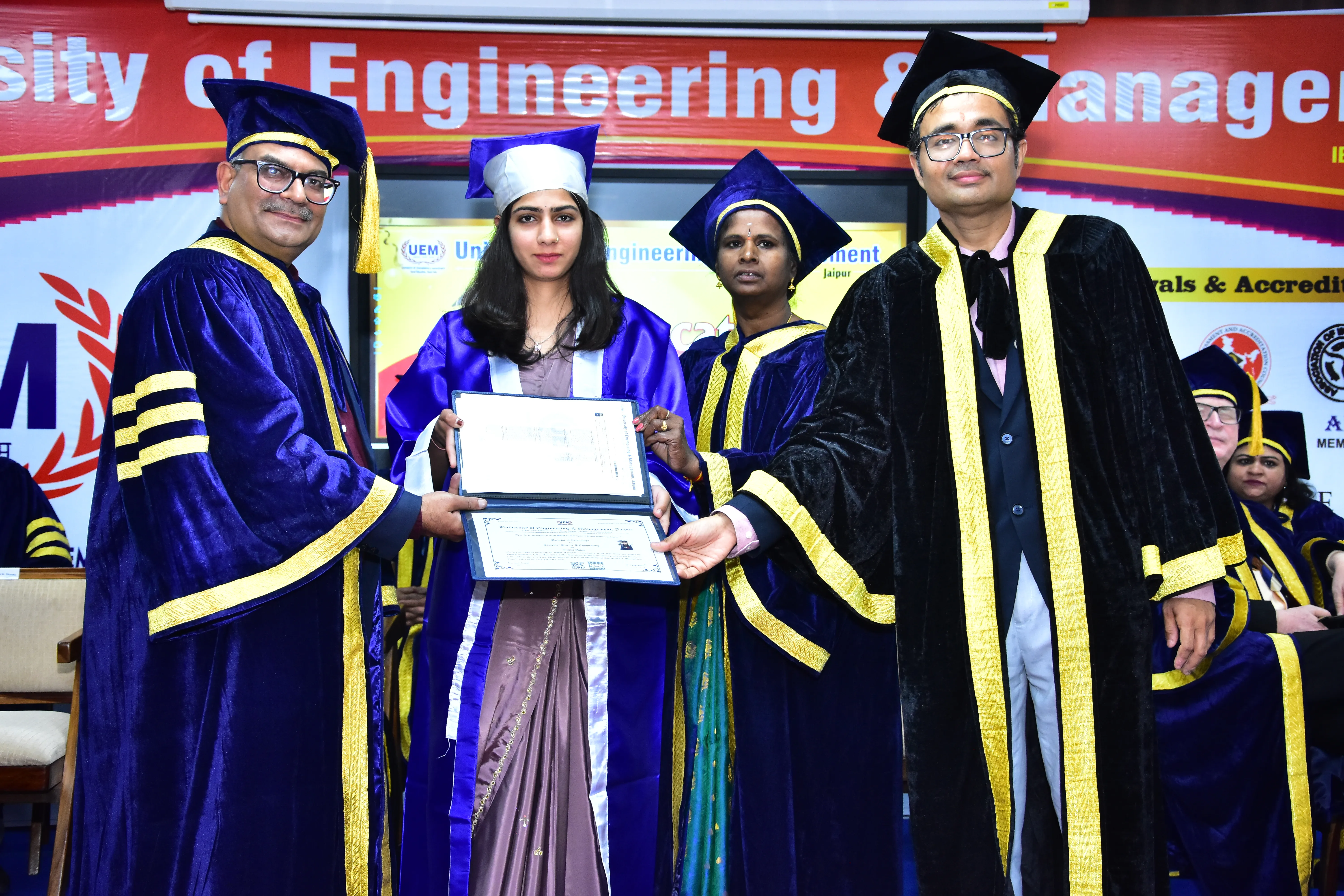 UEM Jaipur Convocation photo 44