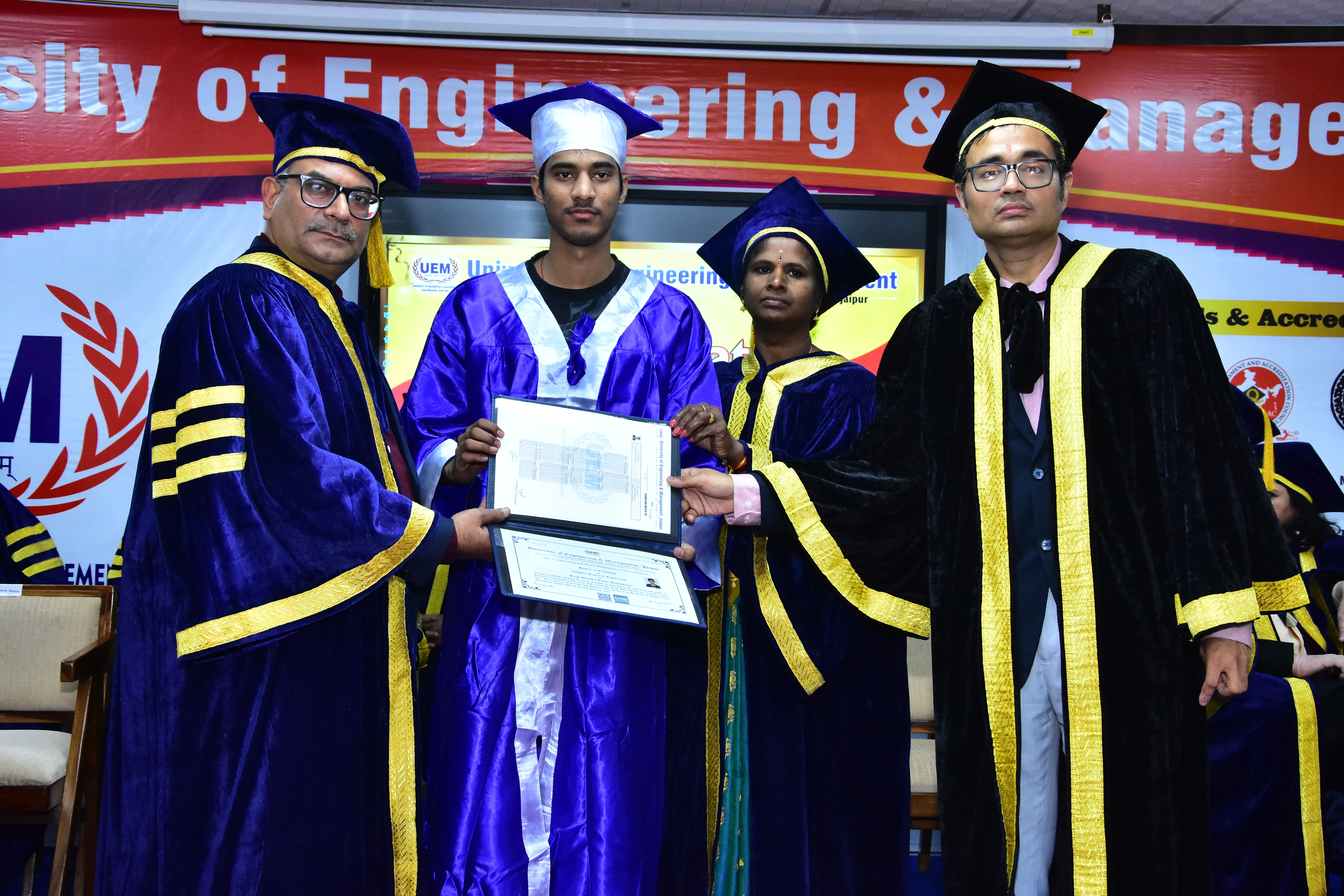 UEM Jaipur Convocation photo 50