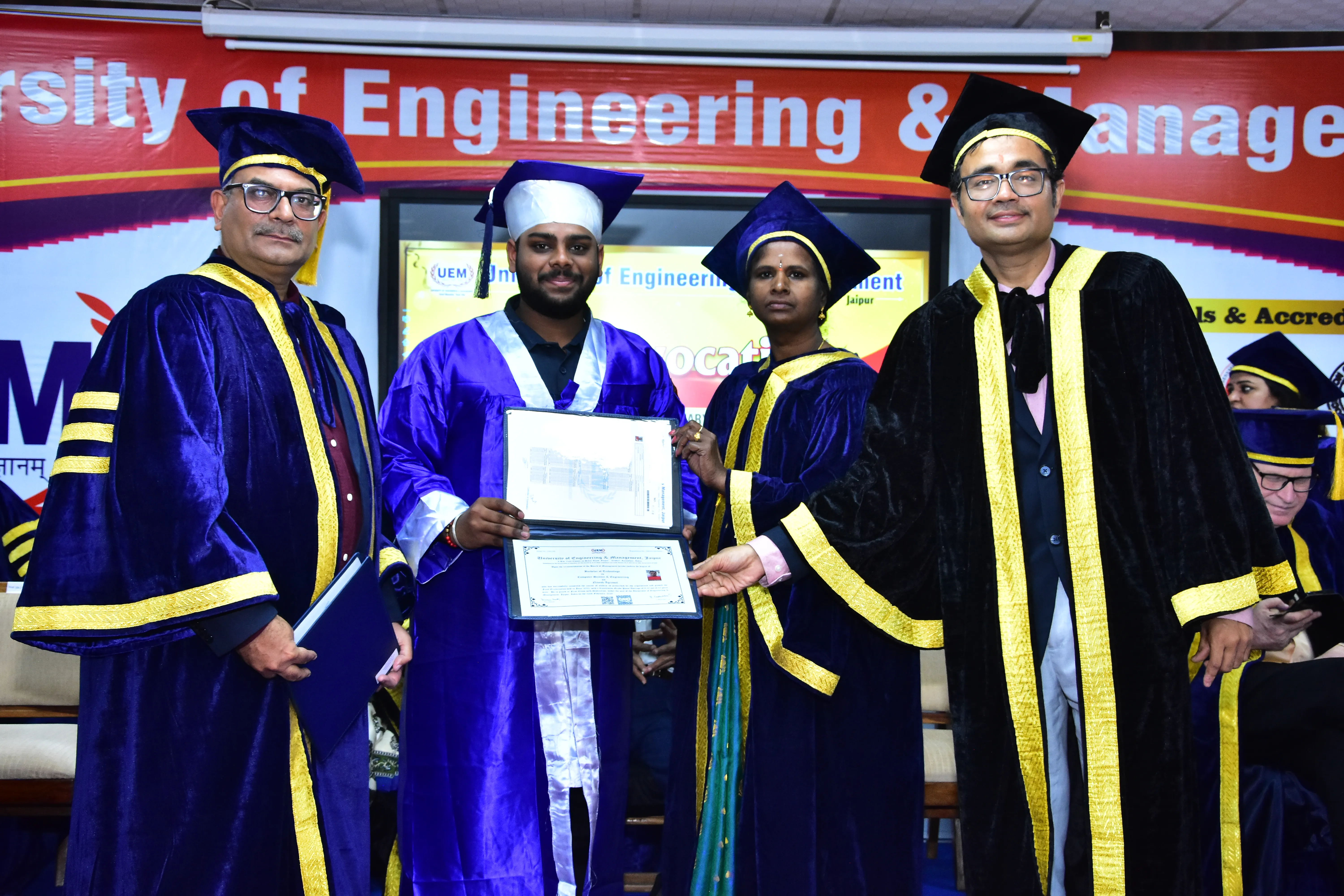 UEM Jaipur Convocation photo 49