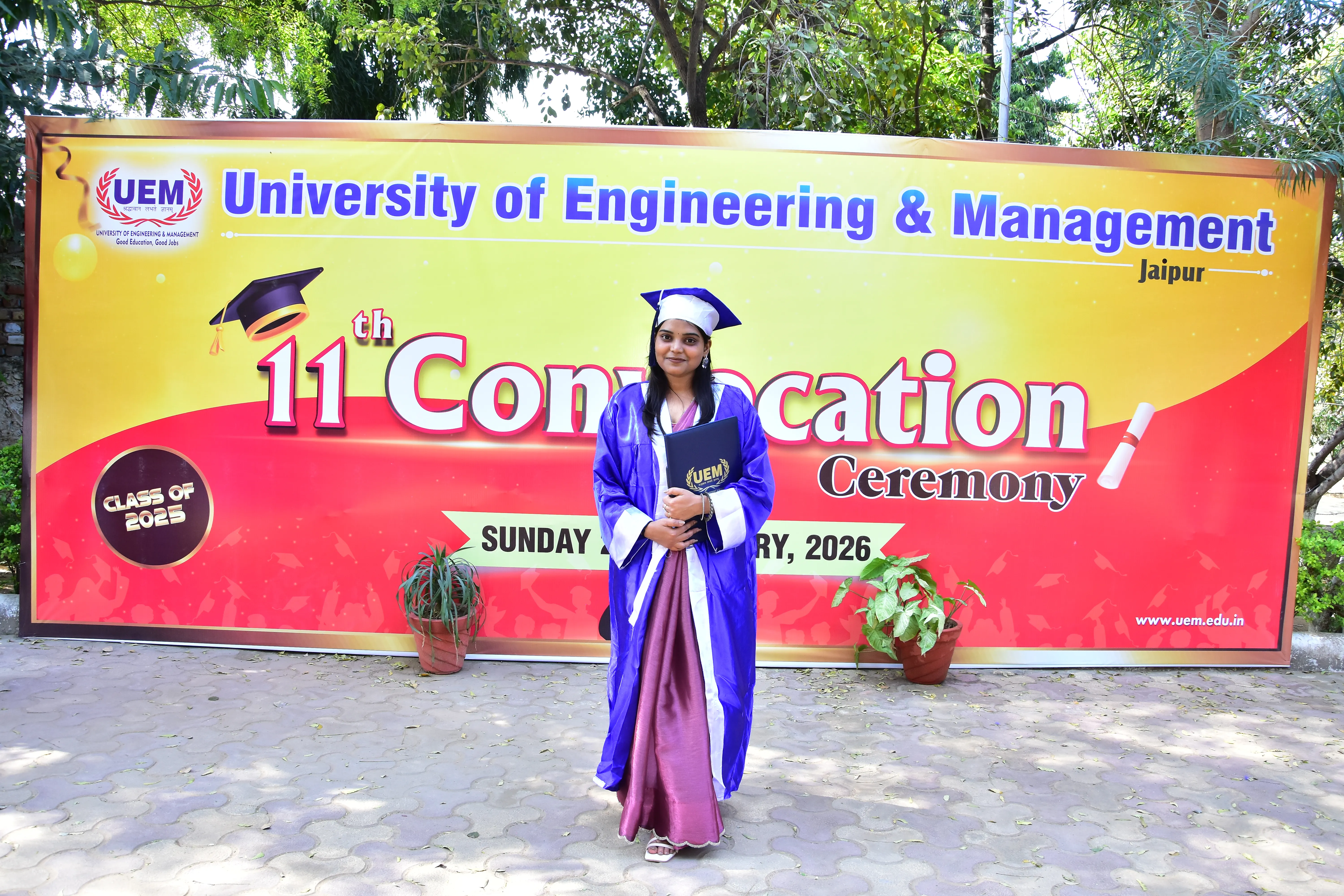 UEM Jaipur Convocation photo 67