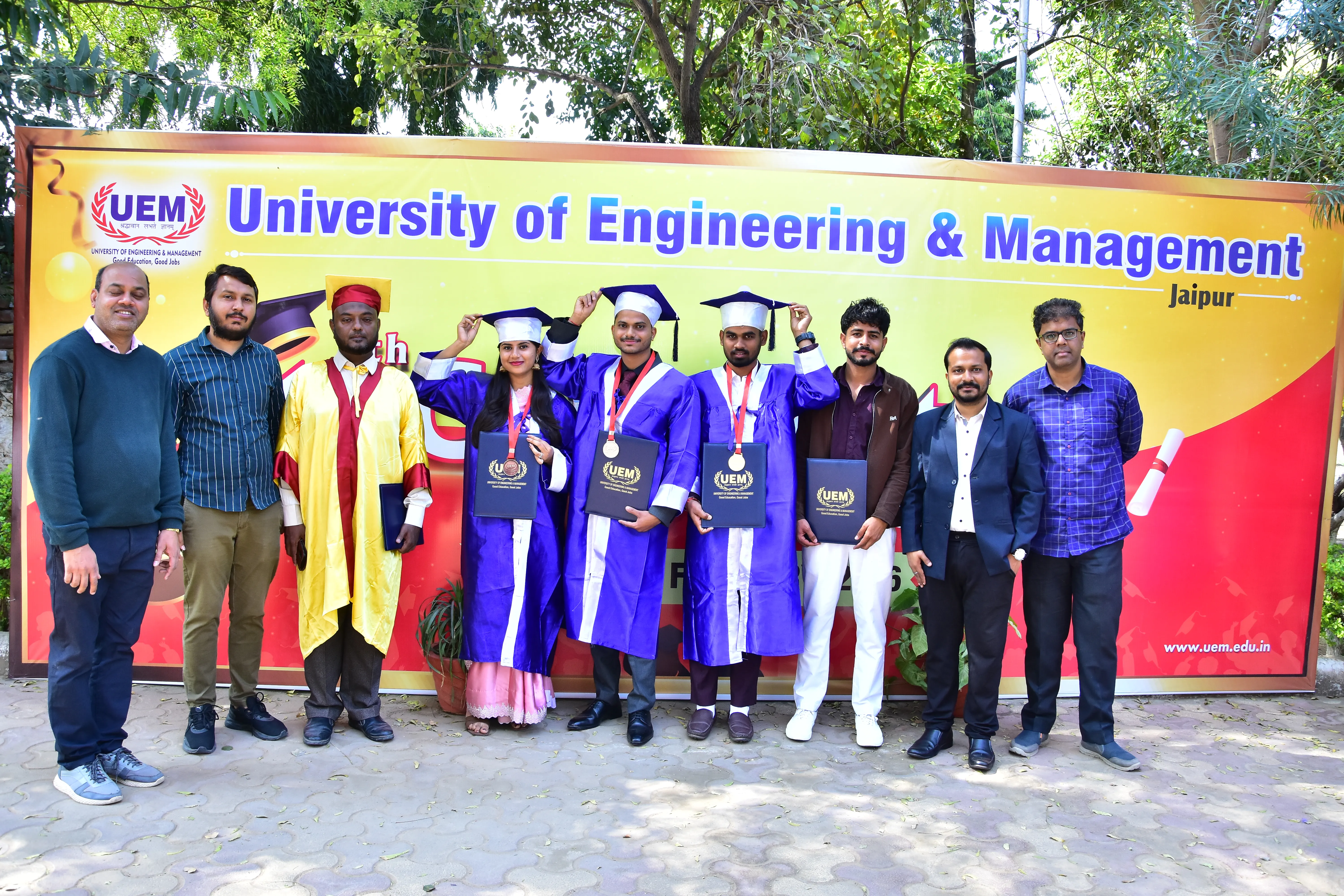 UEM Jaipur Convocation photo 72