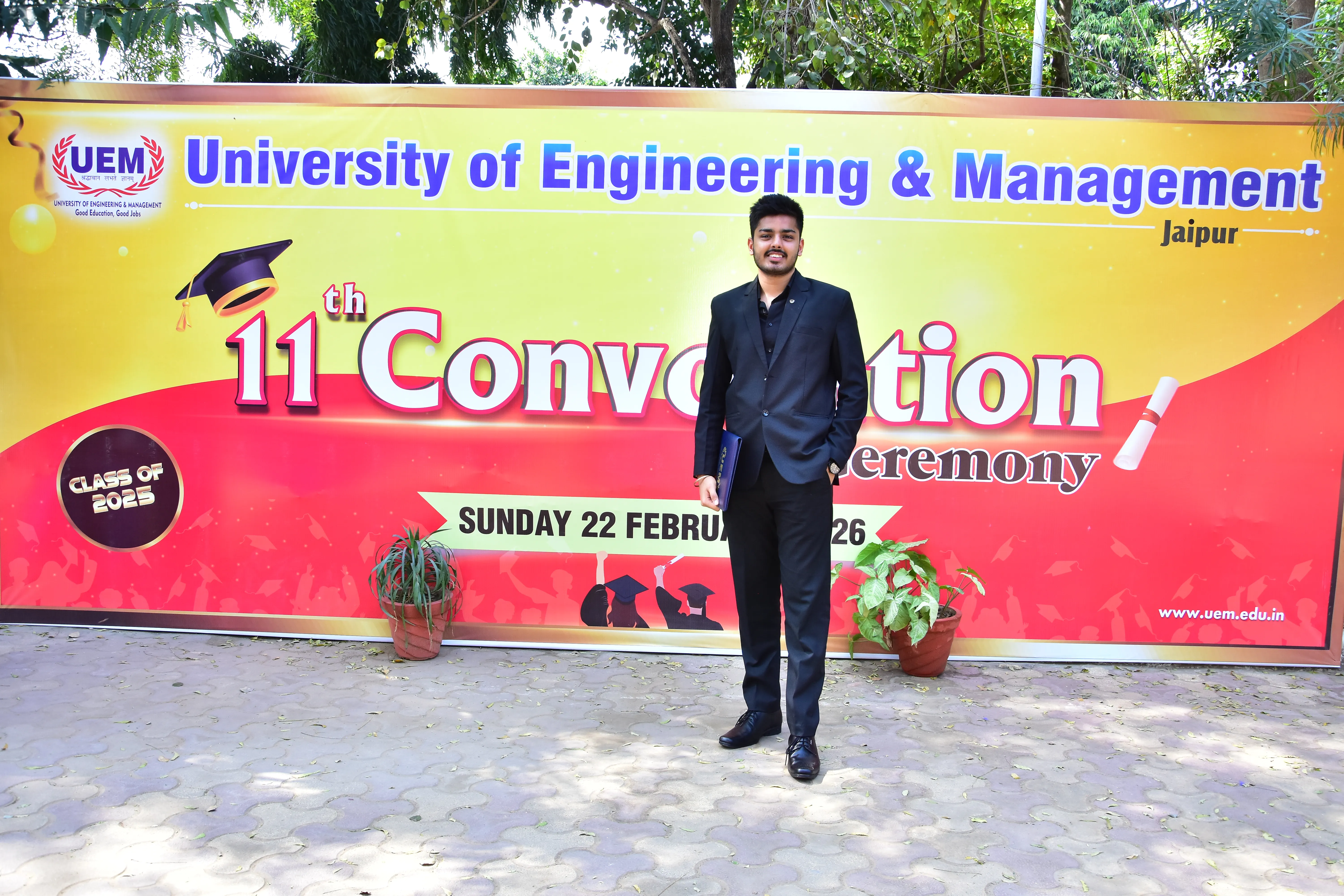 UEM Jaipur Convocation photo 75