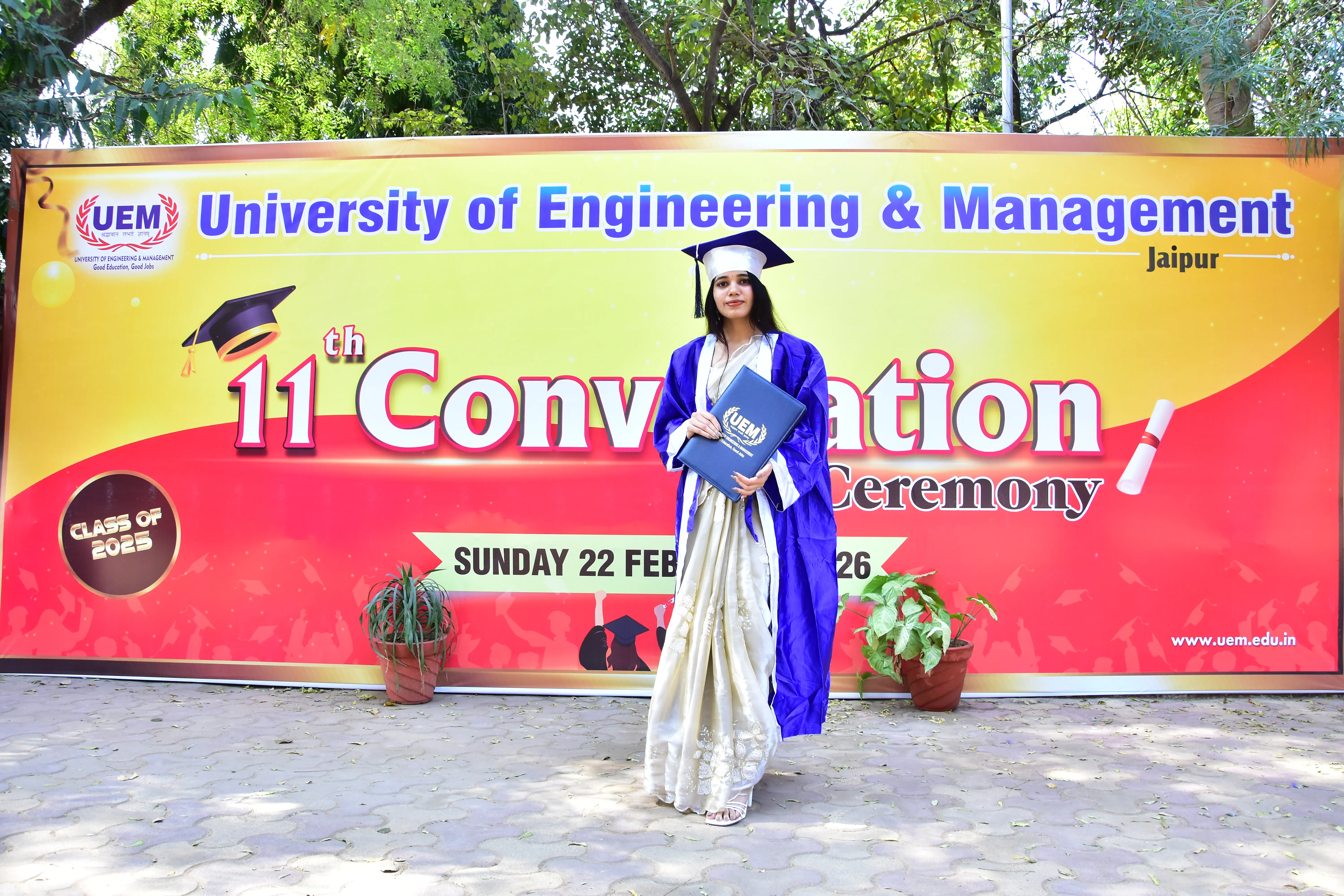 UEM Jaipur Convocation photo 76