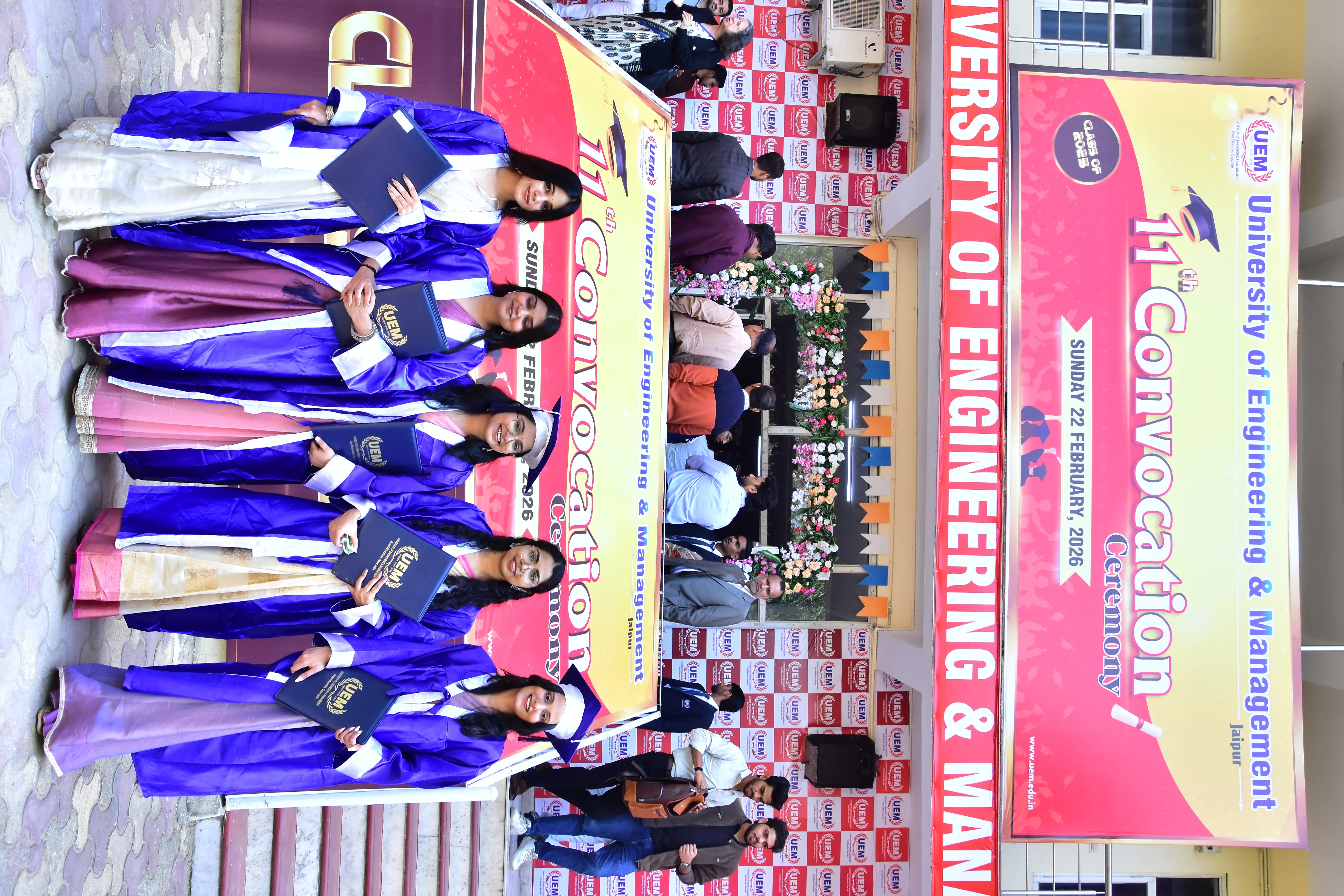 UEM Jaipur Convocation photo 87