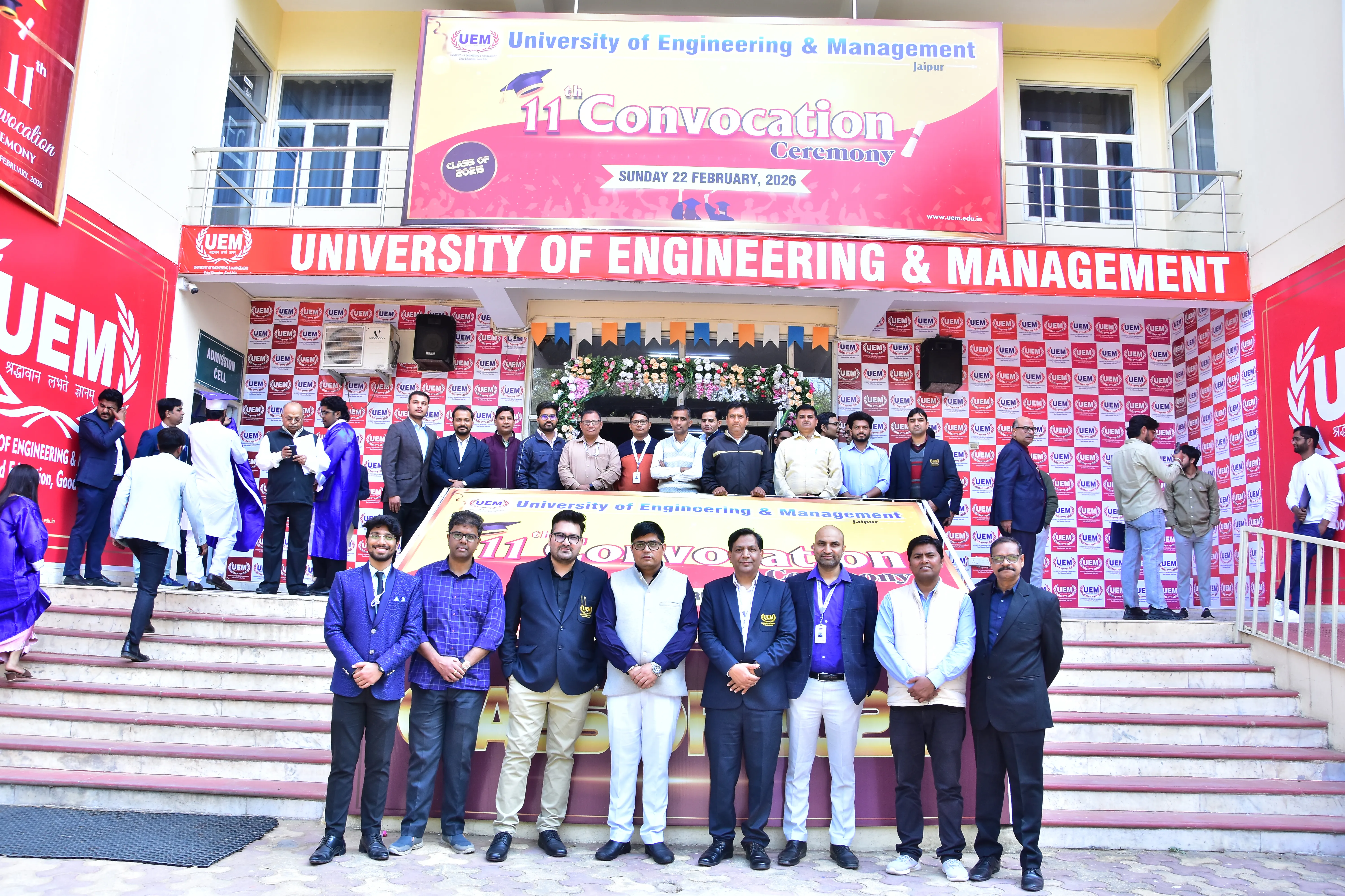 UEM Jaipur Convocation photo 89