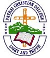 Patkai Christian College logo