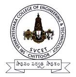 Sri Venkateswara College of Engineering & Technology - [SVCET]