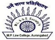 Manikchand Pahade Law College logo