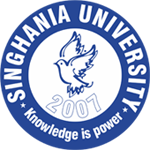 Singhania University logo