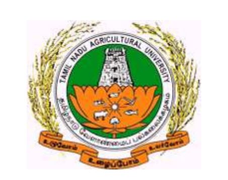 Tamil Nadu Agricultural University, School of Post Graduate Studies - [SPGS]