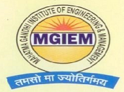 Mahatma Gandhi Institute of Engineering and Management - [MGIEM]