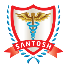 Santosh University logo