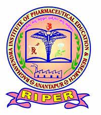 Raghavendra Institute of Pharmaceutical Education and Research - [RIPER]