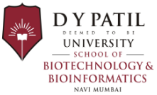 DY Patil Deemed-to-be University, School of  Biotechnology and Bioinformatics