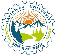 Haridwar University logo