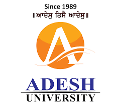 Adesh University logo