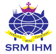 SRM Institute of Hotel Management logo