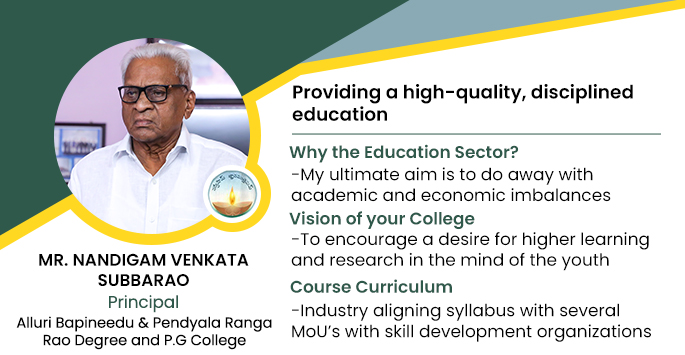 ABNPRRC: Mr. Nandigam Venkata Subbarao, Principal